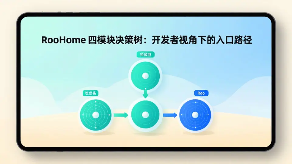 封面:RooHome 四模块决策树:开发者视角下的入口路径