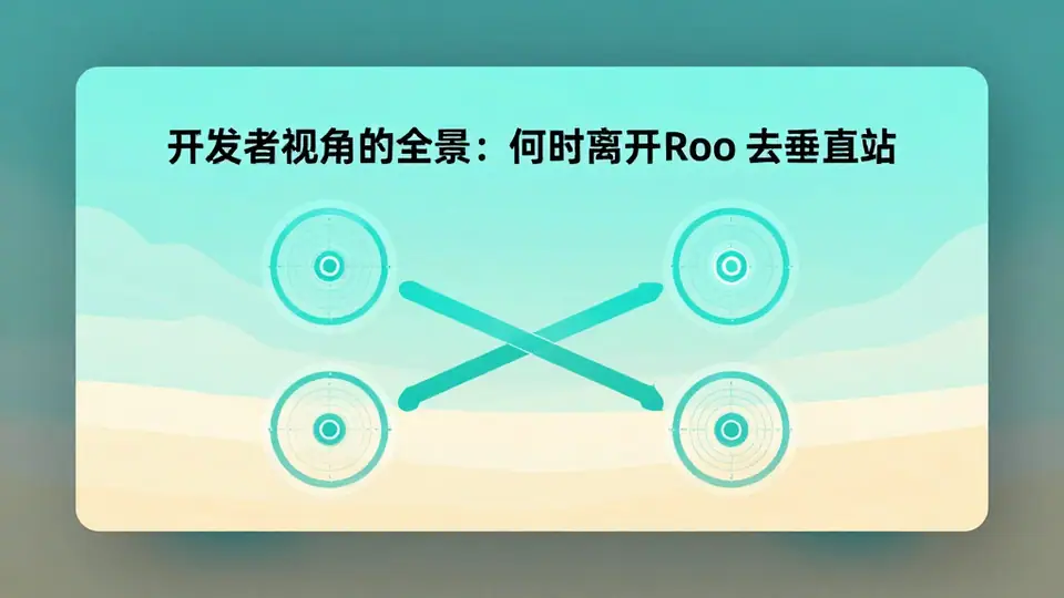封面:开发者视角的全景:何时离开 Roo 去垂直站