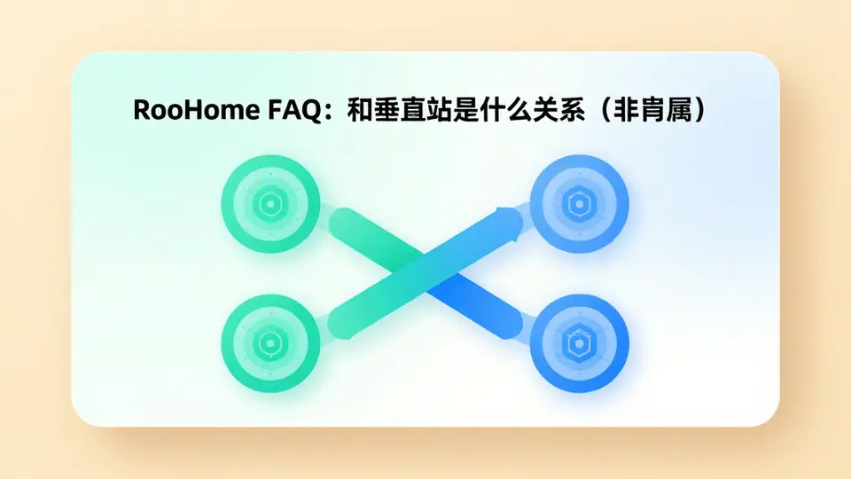 封面:RooHome FAQ:和垂直站是什么关系(非隶属)