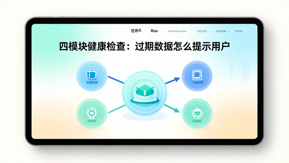 封面:四模块健康检查:过期数据怎么提示用户