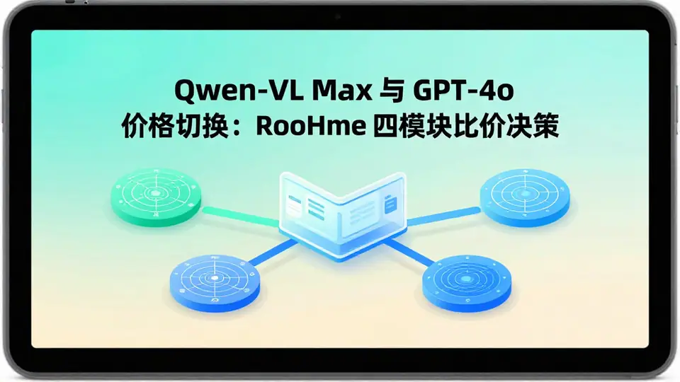 封面:Qwen-VL Max 与 GPT-4o 价格切换:RooHome 四模块比价决策